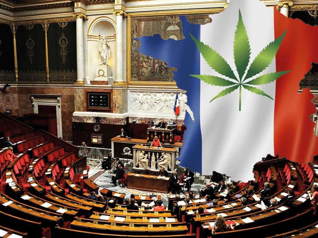 Frankreich legal CBD