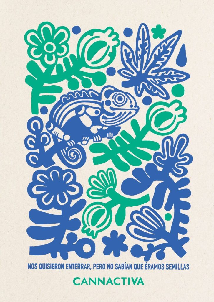 Cannactiva 2024 promavera Grußkarte