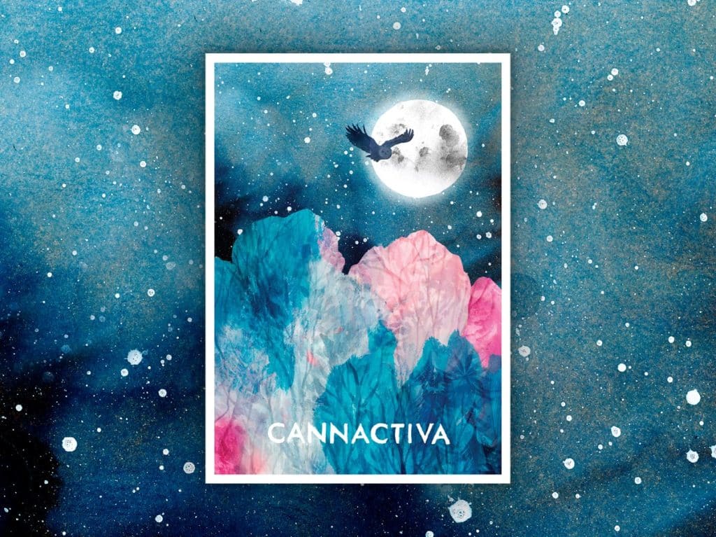Carte postale d'hiver de Cannactiva